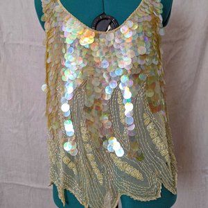 swee lo Silk Sleeveless Blouse